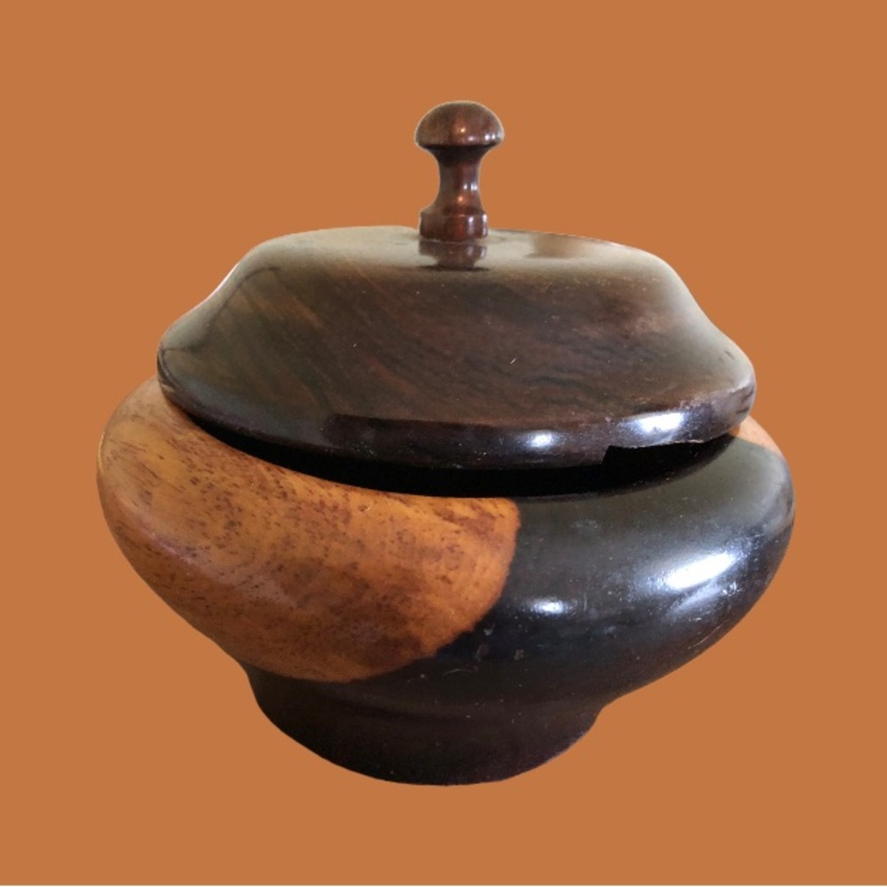 NEW! Torneria Alfaro Madera Bowl w/ Cover